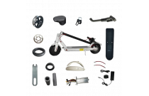 Electric scooter accessories and spare parts