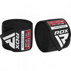 WX Professional Boxing Hand Wraps, Black