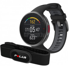 POLAR VANTAGE V2 BLACK HR WITH H10 SENSOR SPORTA PULKSTENIS