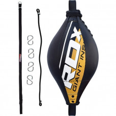 SPEED DOUBLE END B-BALL YELLOW/BLACK WITH REGULAR ROPE