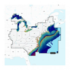 U.S. East - Lakes, Rivers and Coastal Marine Charts Garmin Navionics Vision+™ | NVUS007R |