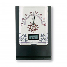 KONUS INDOOR Set 8 pcs thermometer with clock
