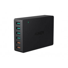 AUKEY ULTRAFAST CHARGER 6 X USB-S QUICK CHARGE 3.0 LĀDĒTĀJS