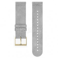 SUUNTO 24MM MICROFIBER STRAP GRAY/STEEL FOR SUUNTO 7, 9, SPARTAN SIKSNIŅA