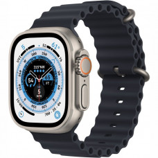 Watch Ultra GPS + Cellular, 49mm Titanium with Midnight Ocean