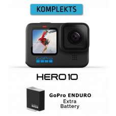 GoPro HERO10 Black + Extra Enduro Battery