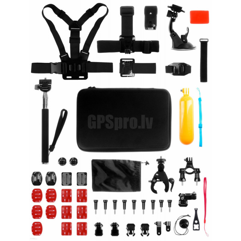 PULUZ 50 in 1 Accessories Total Ultimate Combo Kit