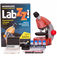 Mikroskops Levenhuk K50 LabZZ M101 Orange 40x-640x