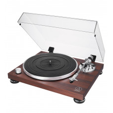 AT-LPW50BTRW Turntable Bluetooth Manual Belt Drive Wood Base, Rosewood