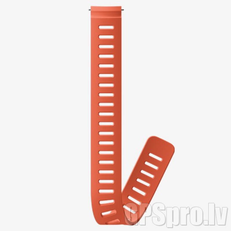 DIVE 1 Silicone Extension Strap 24mm Coral XL