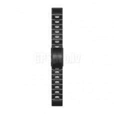 Garmin Fenix 6 22mm QuickFit Vented Titanium Bracelet With Carbon Gray DLC Coating