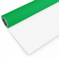 Bresser Vinyl Hintergrund Rolle 2x3m grün/weiss 
Bresser Vinyl Background roll 2x3m green/