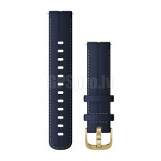 Garmin 18mm Quick Release Navy Leather Band