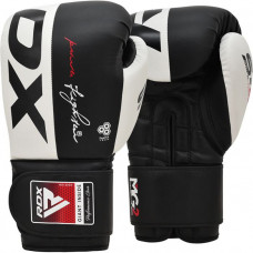 BOXING GLOVES LEATHER S4 BLACK