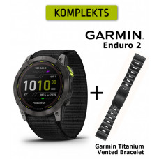 Enduro 2 + Titanium Vented Bracelet