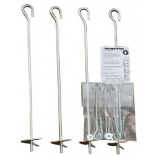 BERGER & SCHRÖTER Earth Anchor, 4 pcs. Set