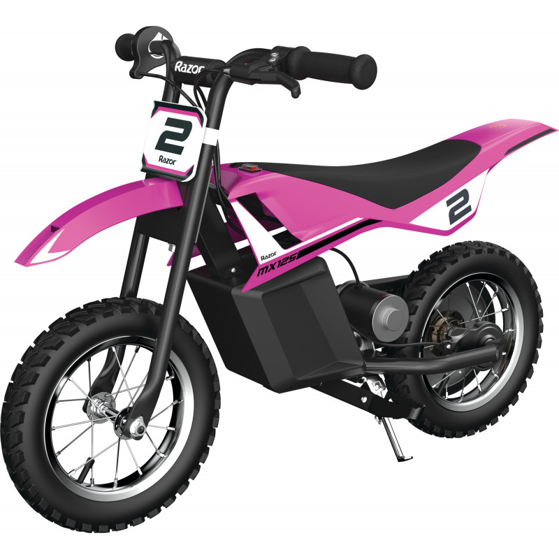 Dirt Rocket MX125 Decals Black/Pink