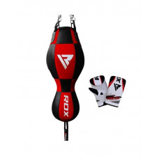 PUNCH BAG BOTTLE RED/BLACK