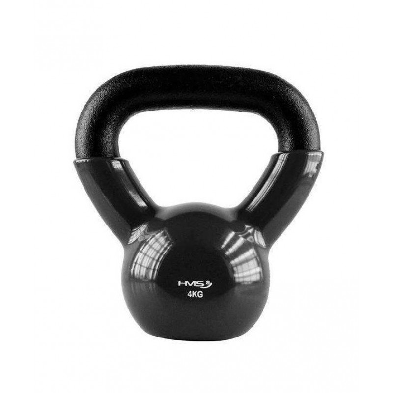 KNV 4 KG CAST IRON KETTLEBELL HMS (black)