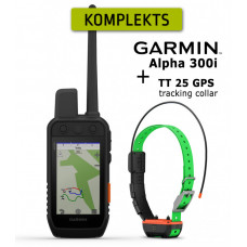 Alpha 300i inReach® handheld + TT 25 Collar, Advanced GPS Tracking and Training