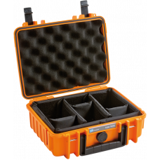 Outdoor Case Type 1000 / Orange (divider system)