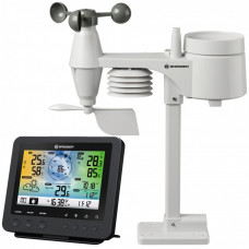 BRESSER WIFI COLOR WEATHER CENTER WITH 5IN1 PROFI SENSOR LAIKA STACIJA