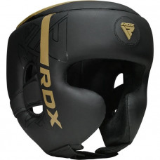 HEAD GUARD F6 MATTE GOLDEN-M