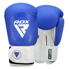 T1 WAKO Boxing Gloves, Blue, 16OZ