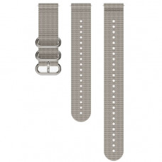 22mm EXP1 Textile Strap, Sand Grey for Suunto 5 Peak / 9 Peak Size M - L