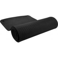 Pure2Improve TPE Exercise Mat Black 173X61X1 CM