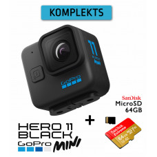 HERO11 Black Mini + Sandisk Extreme MicroSD 64GB