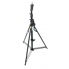 483BT Steel Black Wind-Up Stand with Auto Self Locking Device