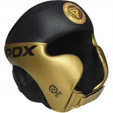 HEAD GUARD MARK PRO TRAINING TRI LIRA 1 GOLDEN-M