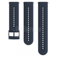 SUUNTO 24MM ATH7 SILICONE STRAP GRANITE BLUE S+M FOR SUUNTO 7, 9, SPARTAN SIKSNIŅA