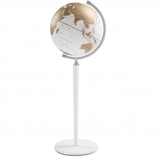 Zoffoli Floor globe Vasco da Gama All White 40cm