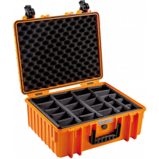 Outdoor Case Type 6000 / Orange (divider system)